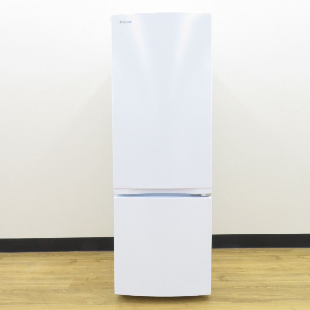 TOSHIBA 東芝 冷蔵庫 170L 2ドア GR-V17BS セミマットホワイト 2024年