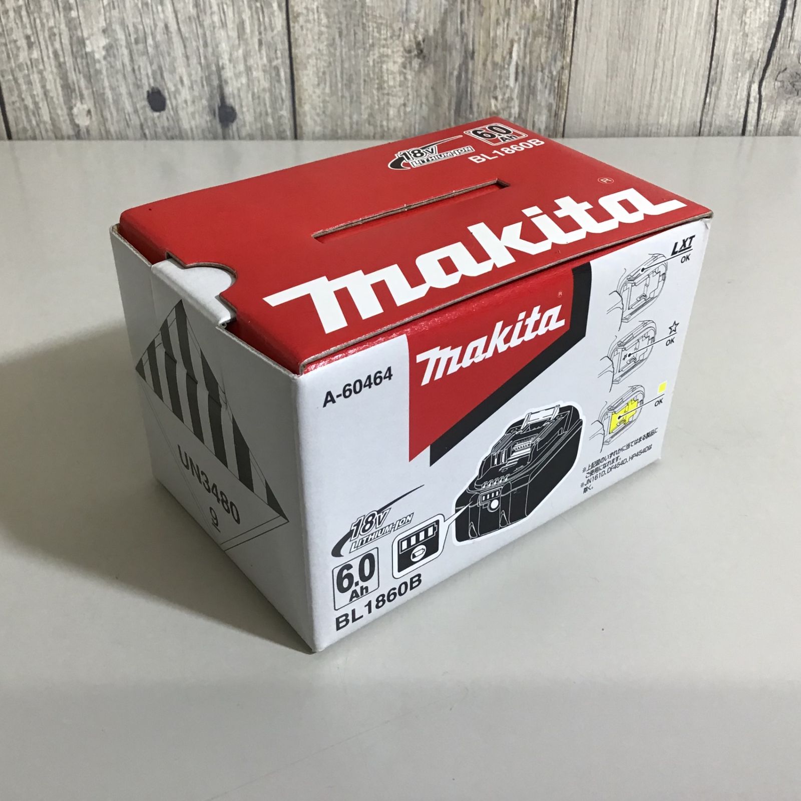 マキタ makita 遠い 純正バッテリー 18v 6.0Ah 1860B