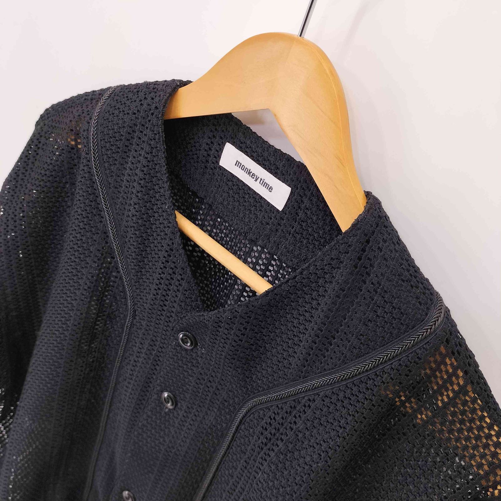 モンキータイム MONKEY TIME シアー ダブルラッセル ベースボール