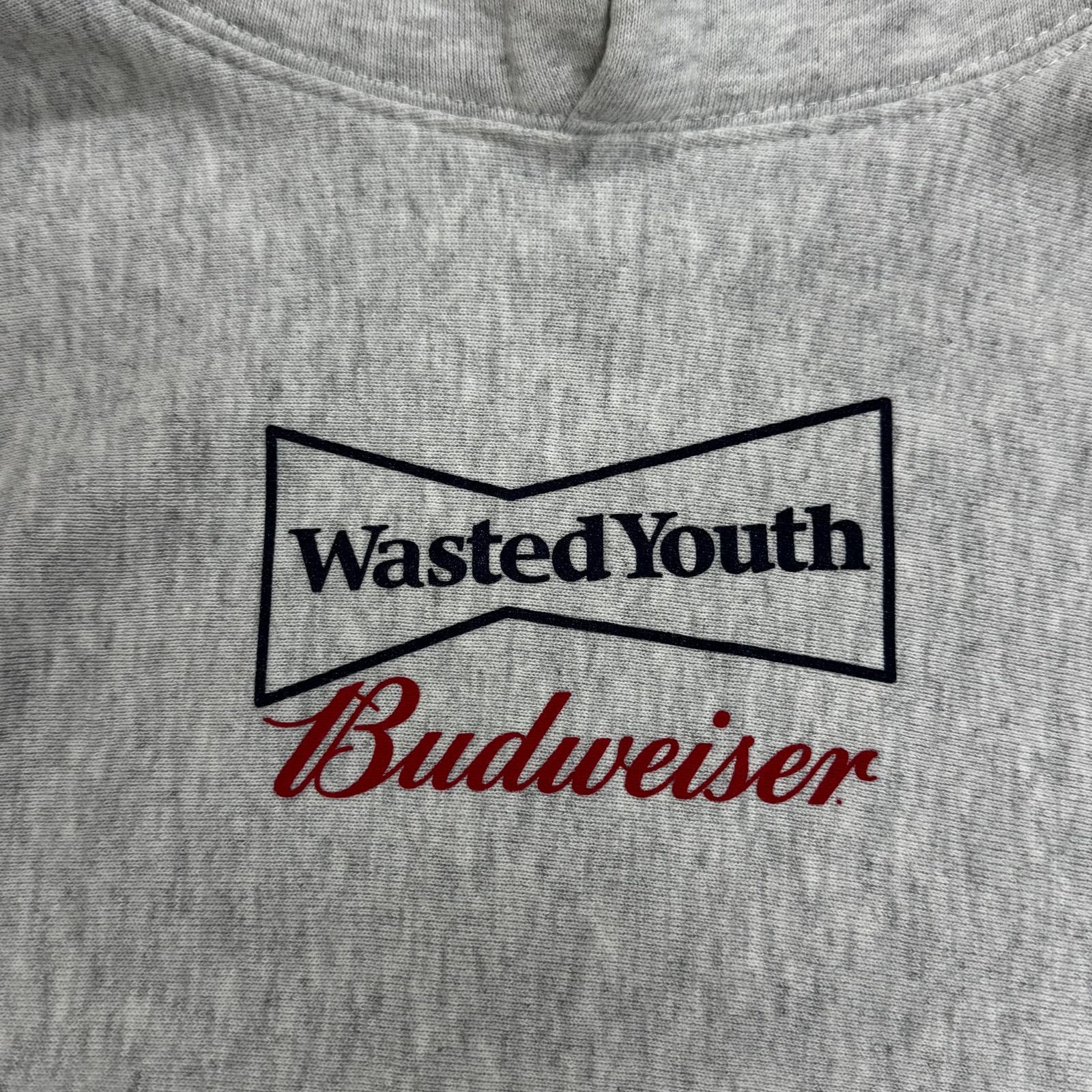 Wasted Youth x Budweiser コラボ 薔薇 バラ プリント スウェット 