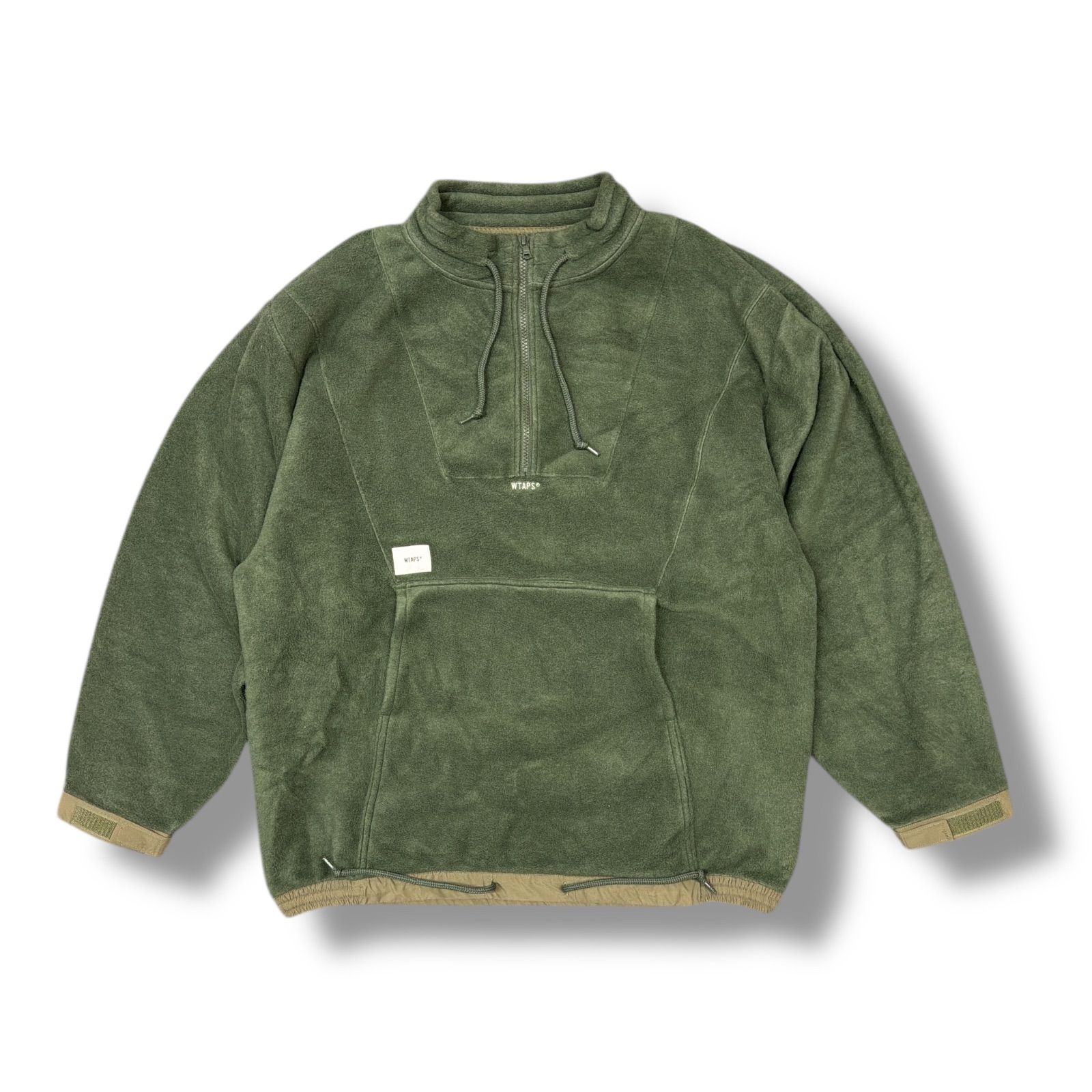 WTAPS 21AW TERRITORY PULL OVER フリース ハーフジップ プルオーバー 