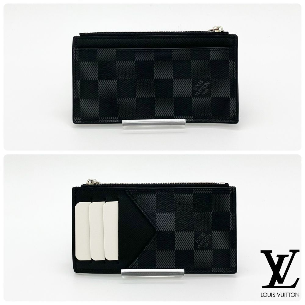 未使用品LOUIS 美品/ルイヴィトン ダミエ カード入れ VUITTON ダミエ