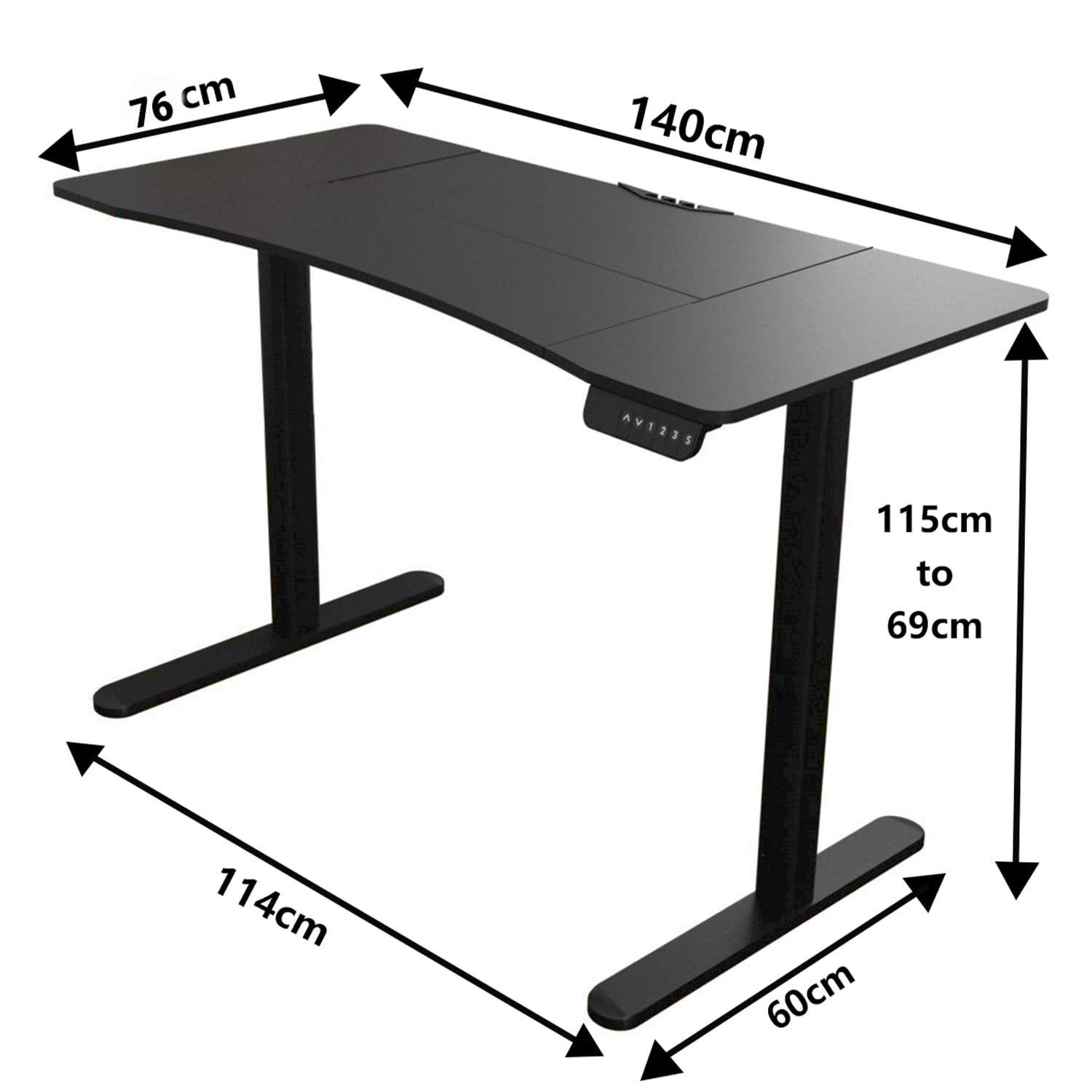 電動昇降式デスク