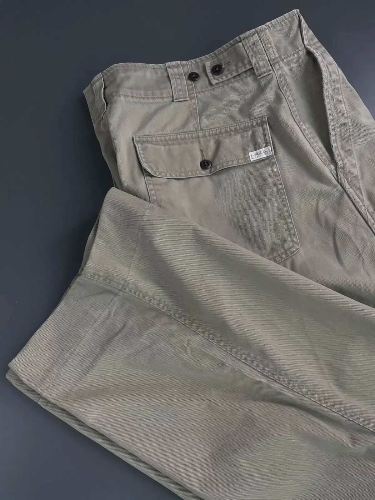 34 ポロ Ralph Lauren ラルフローレン コットン ファティーグ パンツ WWW_OLIVIERBERNSTEIN_COM