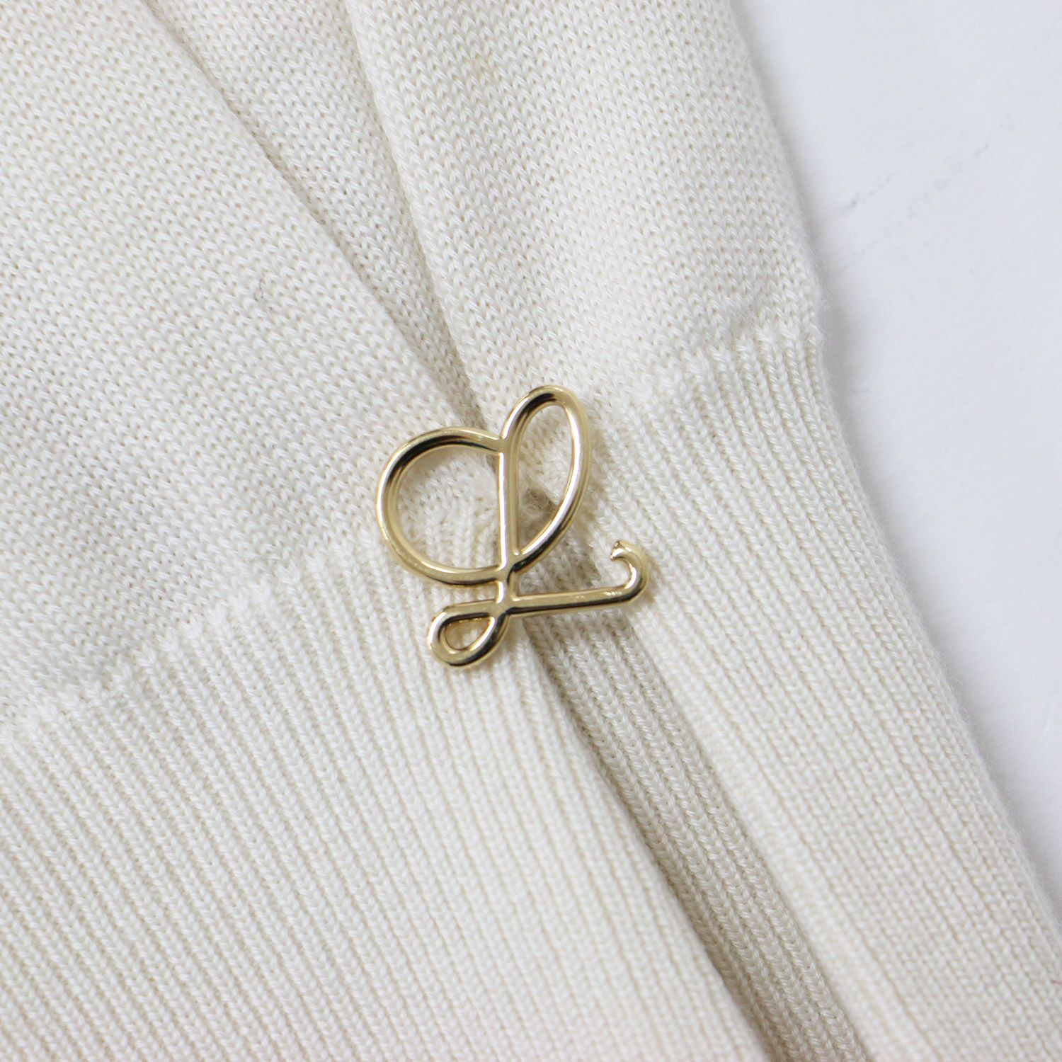 LOEWE ロエベ ニット カーディガン カシミヤ アイボリー オフホワイト  