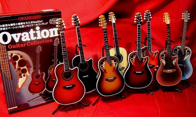 Ovation Traditional Legend 1717-4 ～Ovation Guitar Collection～ 1/8スケール 公式ギターフィギュア  ☆オベーションギターコレクション - メルカリ