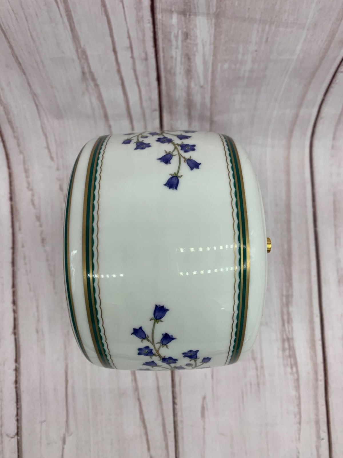 新品未使用　置時計　有田焼き　エミュエール　磁器置時計　リズム時計 楽天市場】有田焼 置き時計 エミュエールの通販