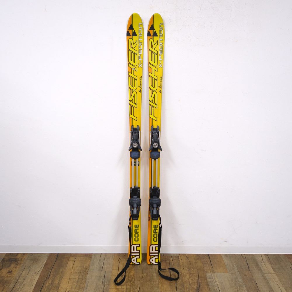 FISCHER SL 165cm スキー 板 バインディング付き FISCHERフィッシャー