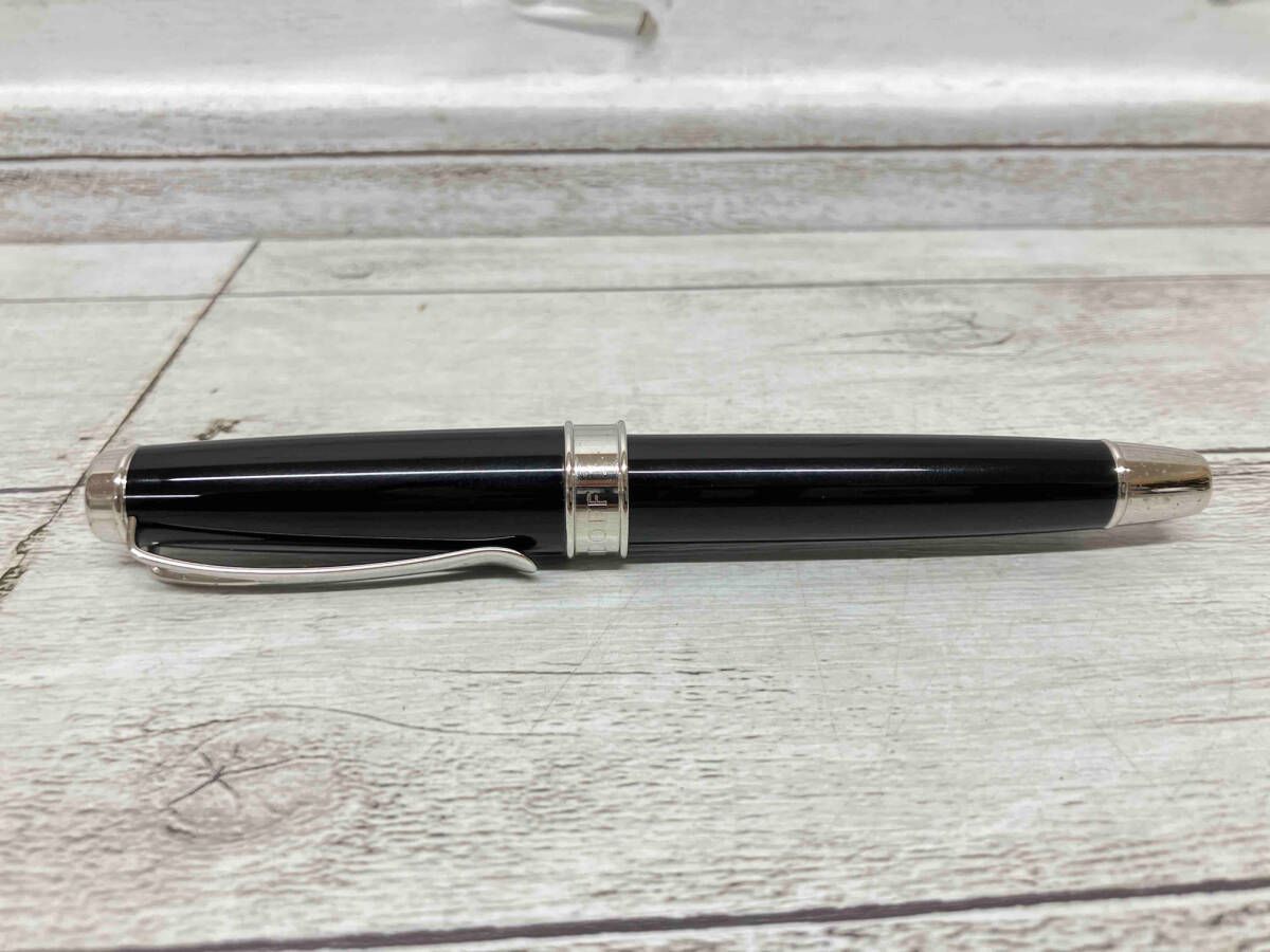 DAVIDOFF ダヴィドフ 万年筆 ブラック ペン先 18金 字幅 EF 細字 付属品は画像のものが全てです