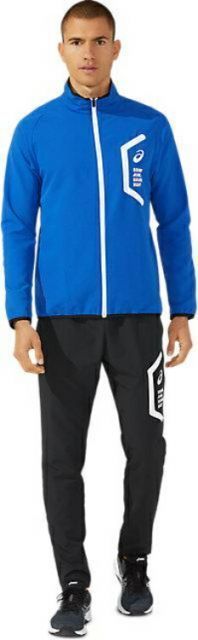 asics アシックス TEAM HEX DRY CROSS JACKET アシックスブルー XS