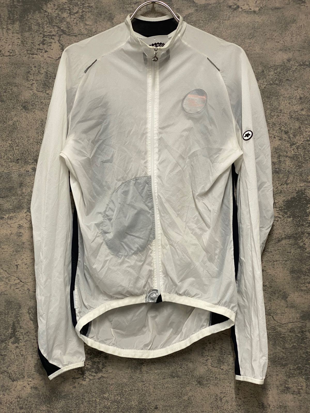 JC903 アソス Assos ウィンドブレーカー 白 M - メルカリ