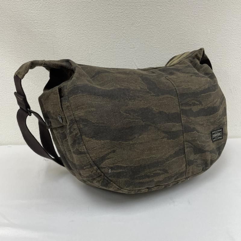 美品　PORTER 70thショルダーバッグ 迷彩 カモフラ キャンバス素材 PORTER ポーター ショルダー 70周年限定品 カモフラ 迷彩 - メルカリ