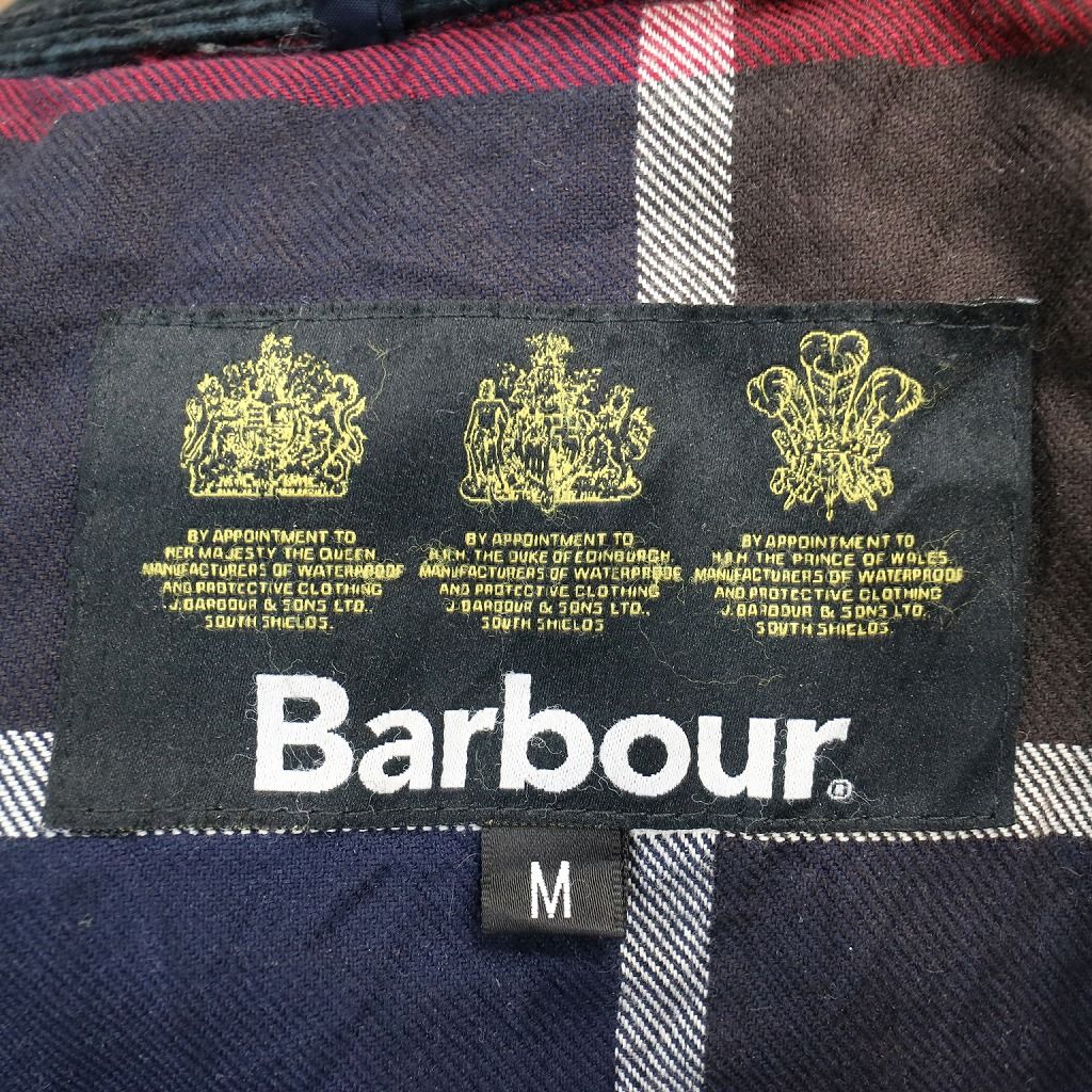 Barbour バブアー CRIEFF フード付き 中綿 オイルドジャケット