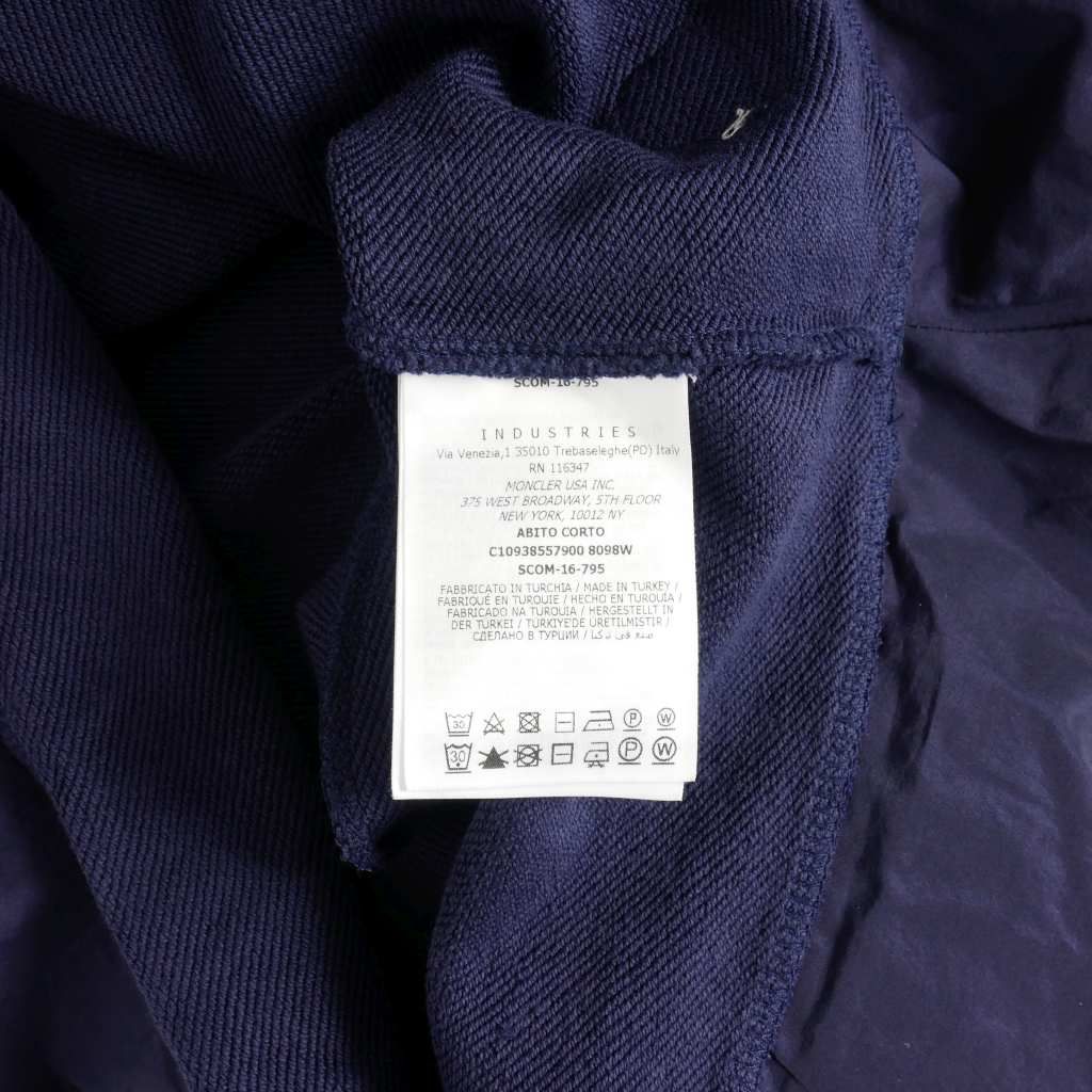 モンクレール MONCLER ABITO CORTO 半袖ワンピース 裾フリル