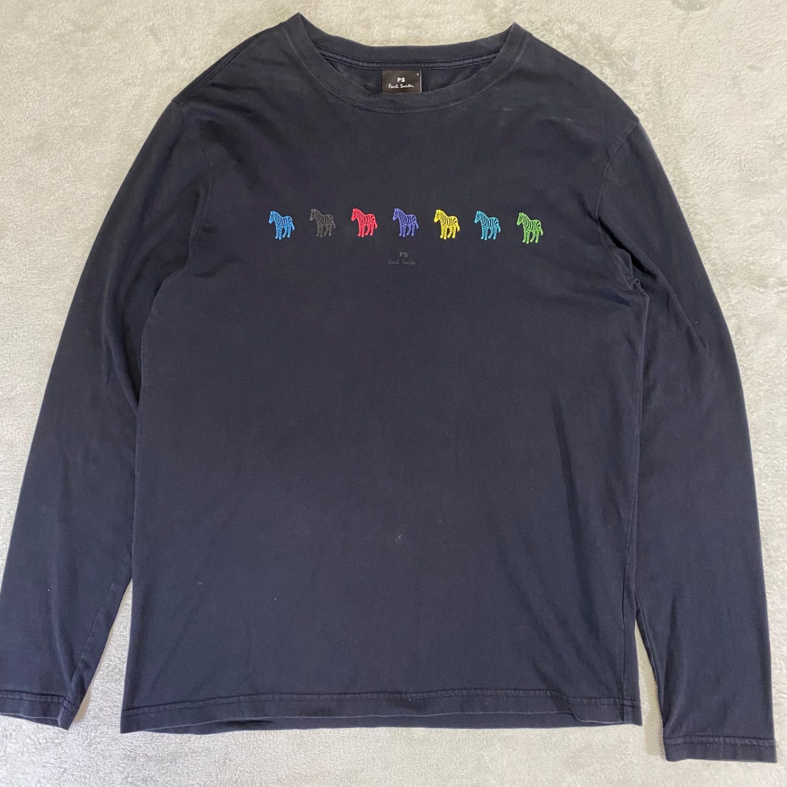 Paul Smith ポールスミス 長袖 ロンT シャツ M2R 828R KZEBRA
