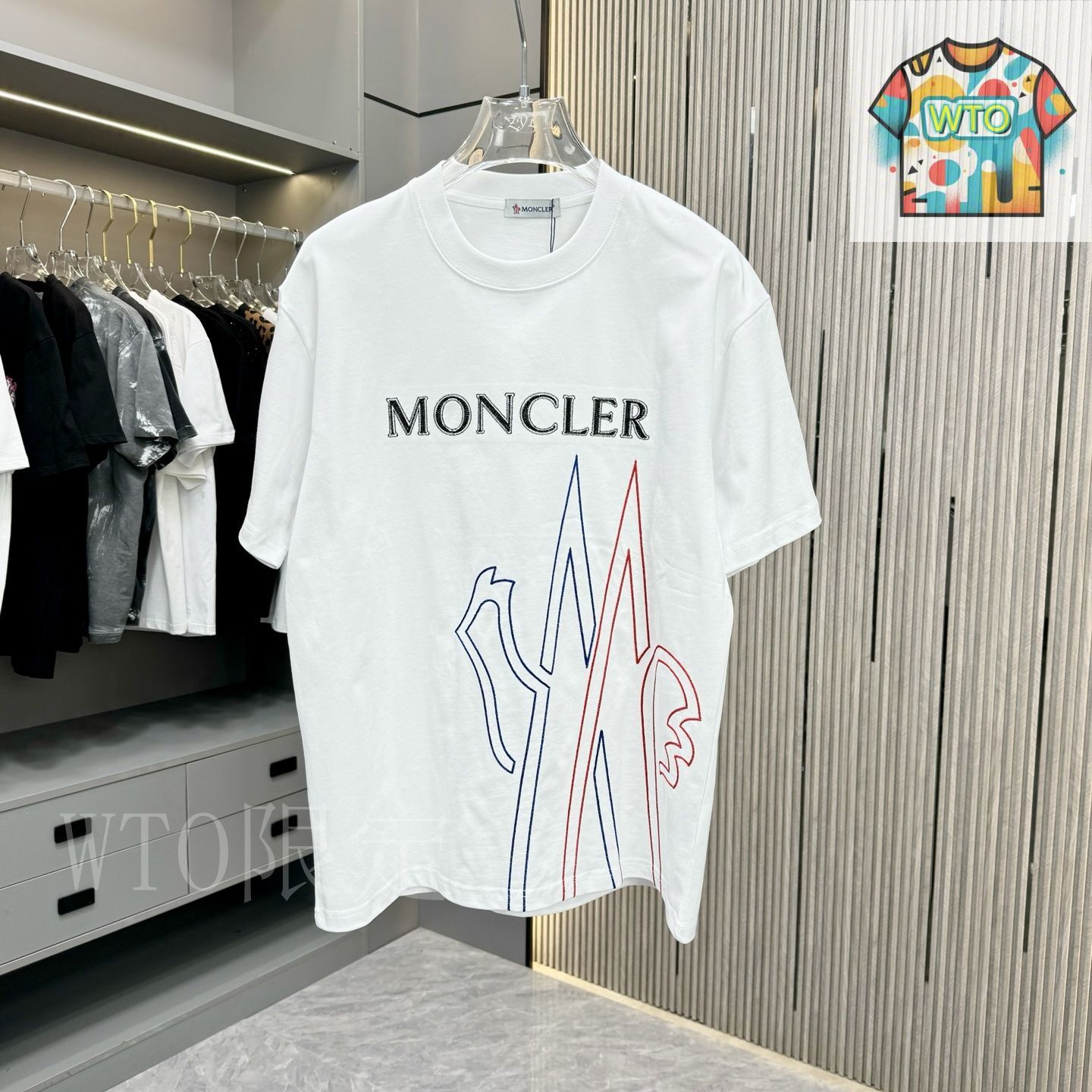 【MONCLER】25最新作★Grenoble Tシャツ MONCLER モンクレール Tシャツ 長袖 GRENOBLE メンズ ロンT ロゴ