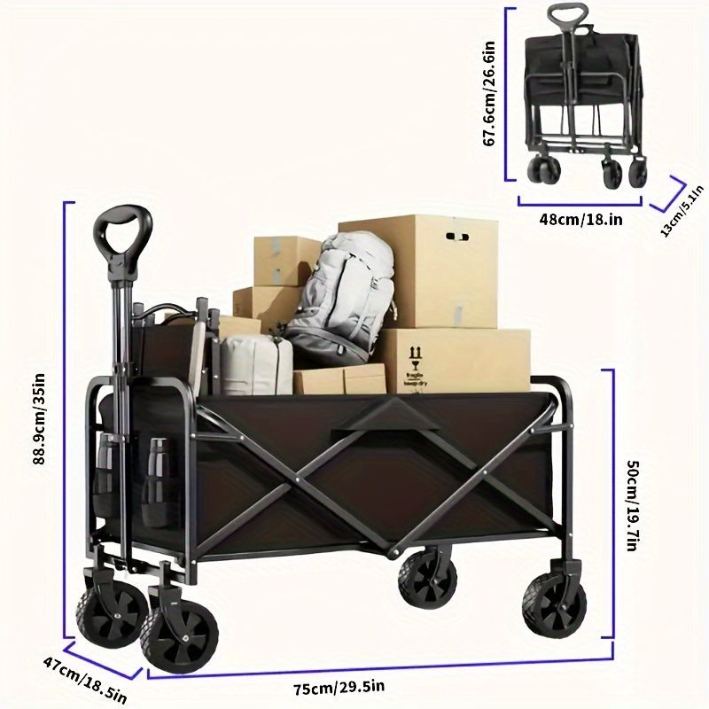 オックスフォード生地 360°回転ホイール