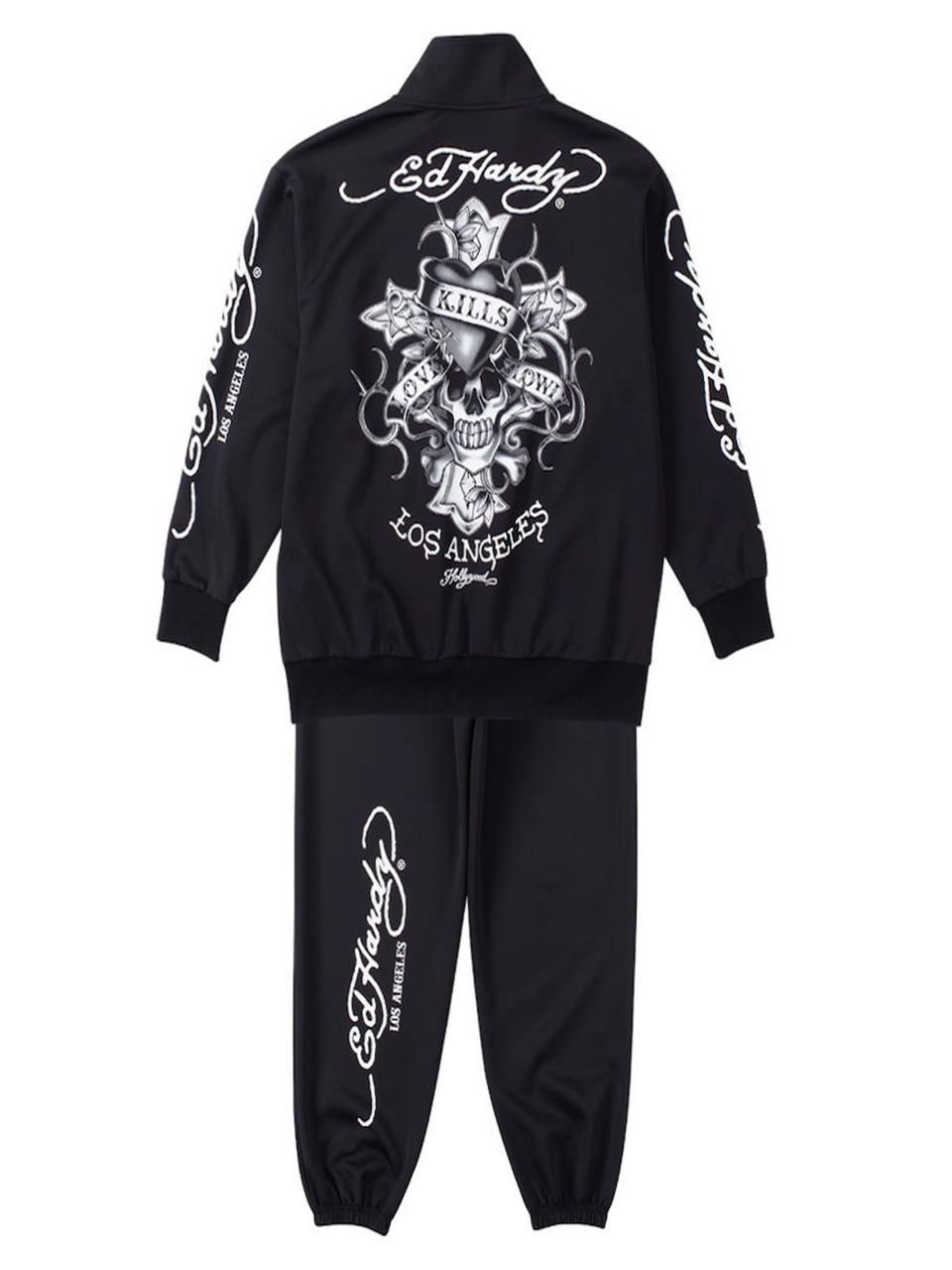 ジャージ上下 Ed Hardy 大きいサイズ メンズ エドハーディ