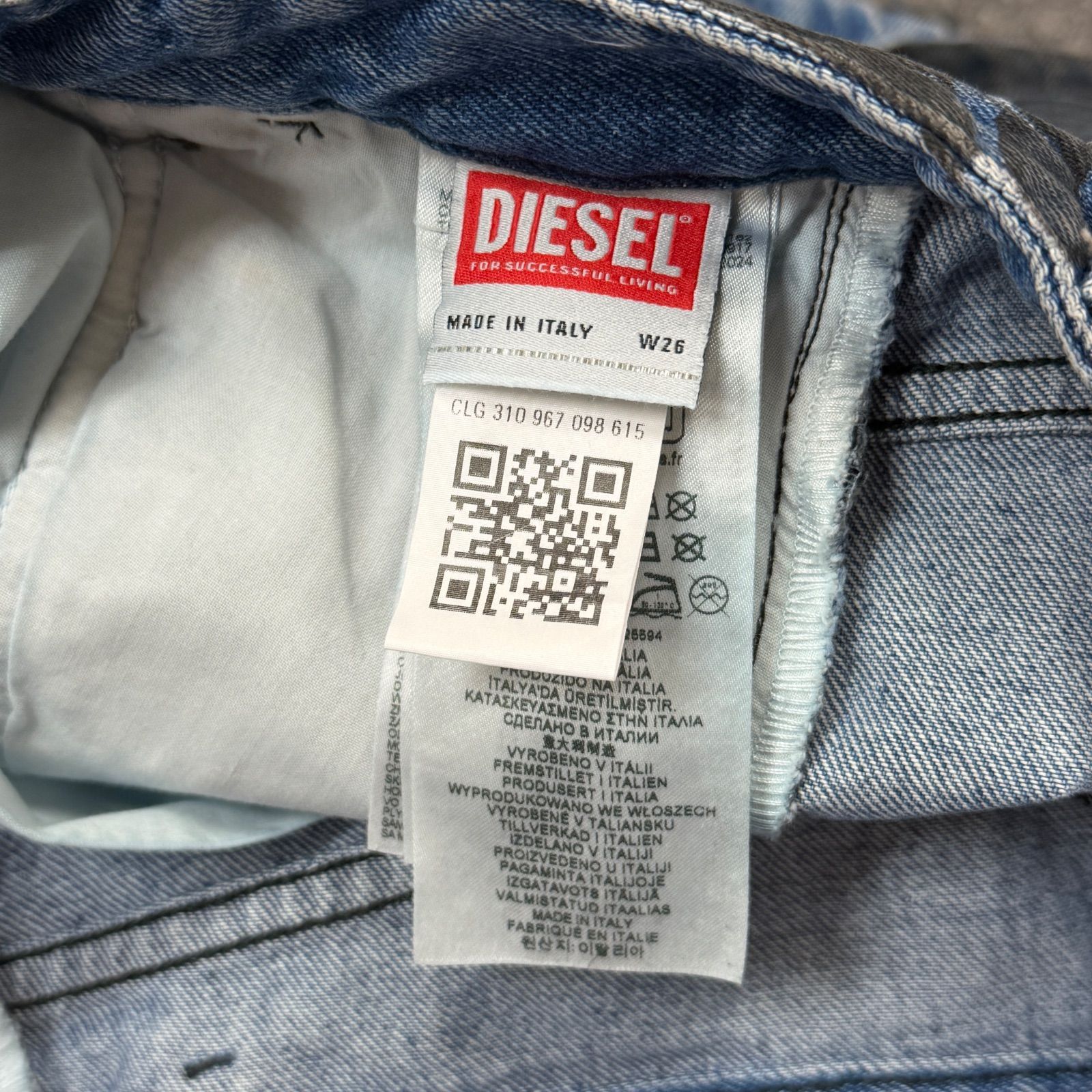 DIESEL 24SS D-SIRE-CARGO デニムカーゴパンツ デニムパンツ ジーンズ 