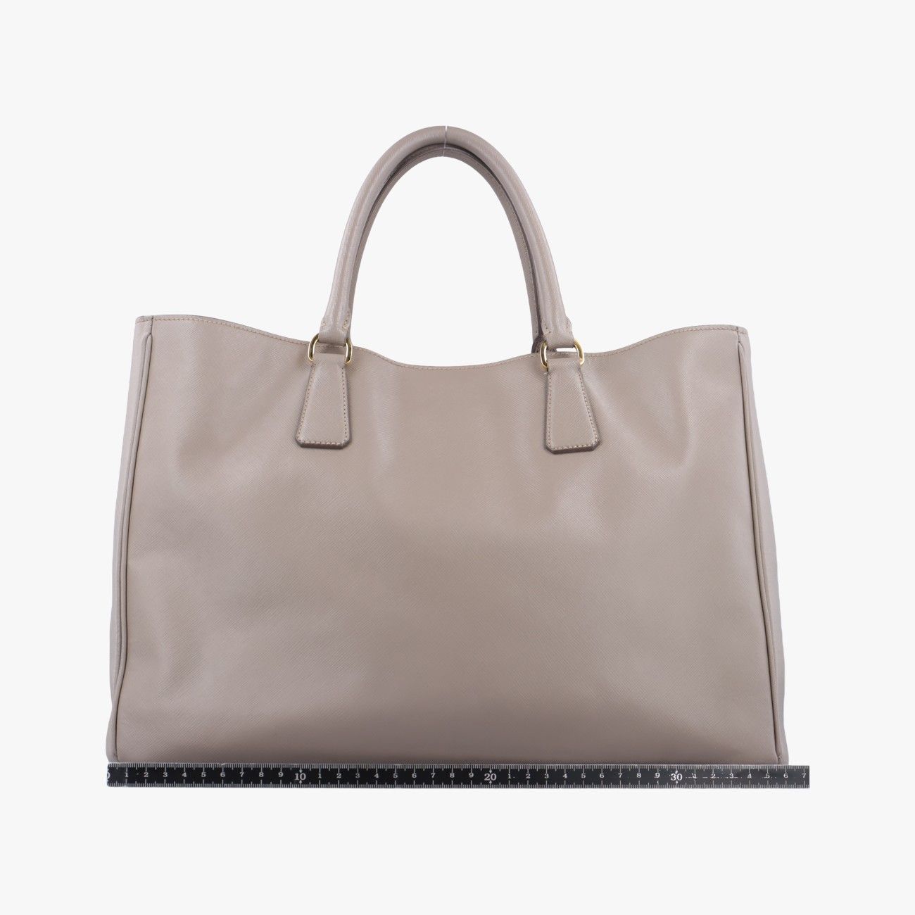 レア【PRADA】グレー サフィアーノレザー GALLERIA ハンドバック グレー プラダ ガレリア サフィアーノレザー スモールバッグ | PRADA