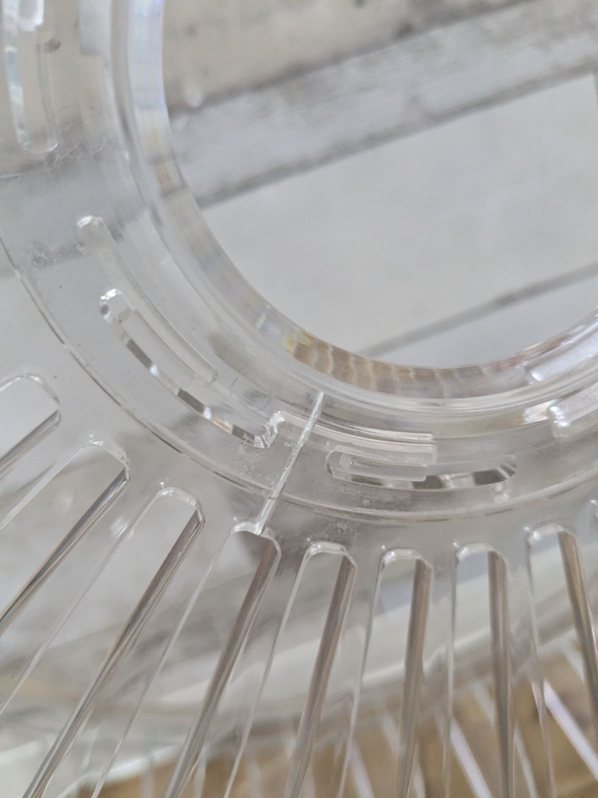 カルテル Kartell パニエ クリスタル 透明 テーブル - メルカリ