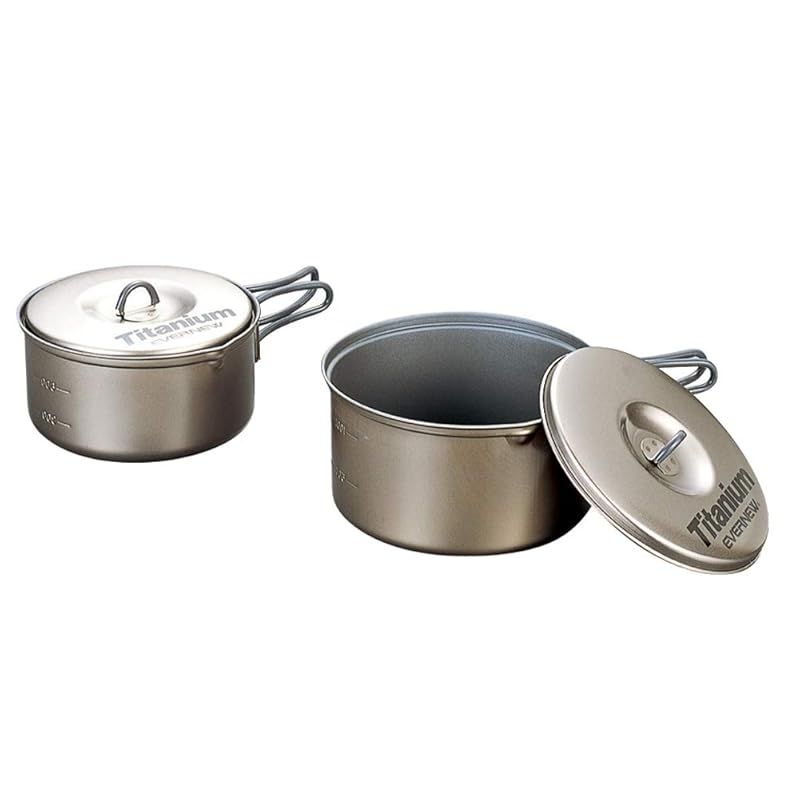 【特価商品】エバニュー(EVERNEW) チタンクッカーセットM セラミック ECA412