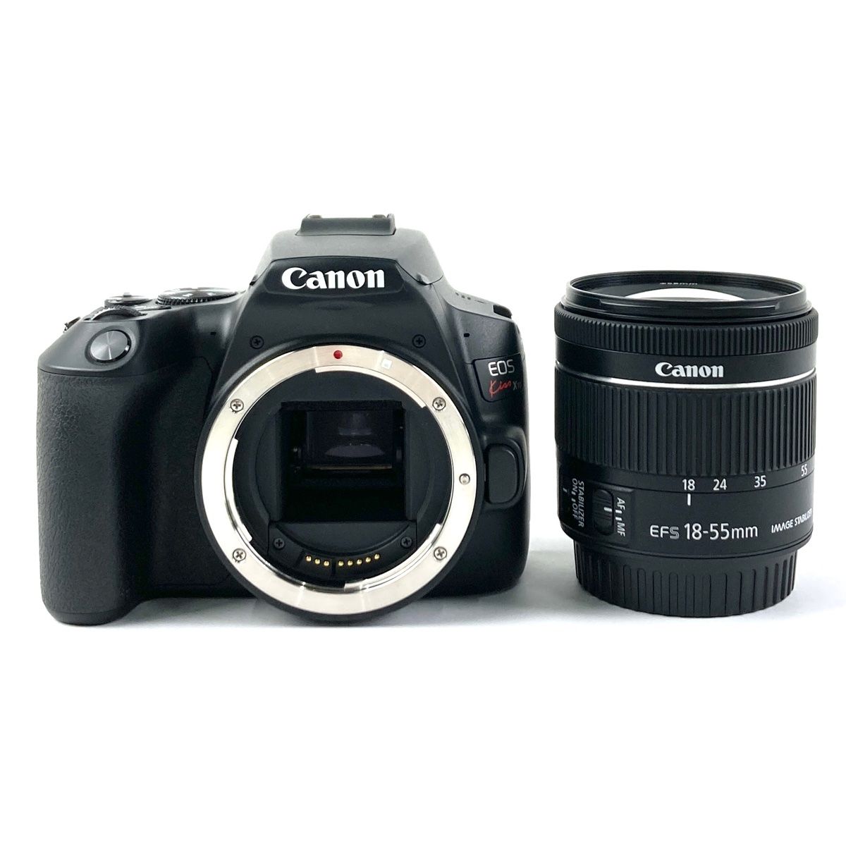 キヤノン Canon EOS Kiss X10 EF-S 18-55 IS STM レンズキット ブラック デジタル 一眼レフカメラ