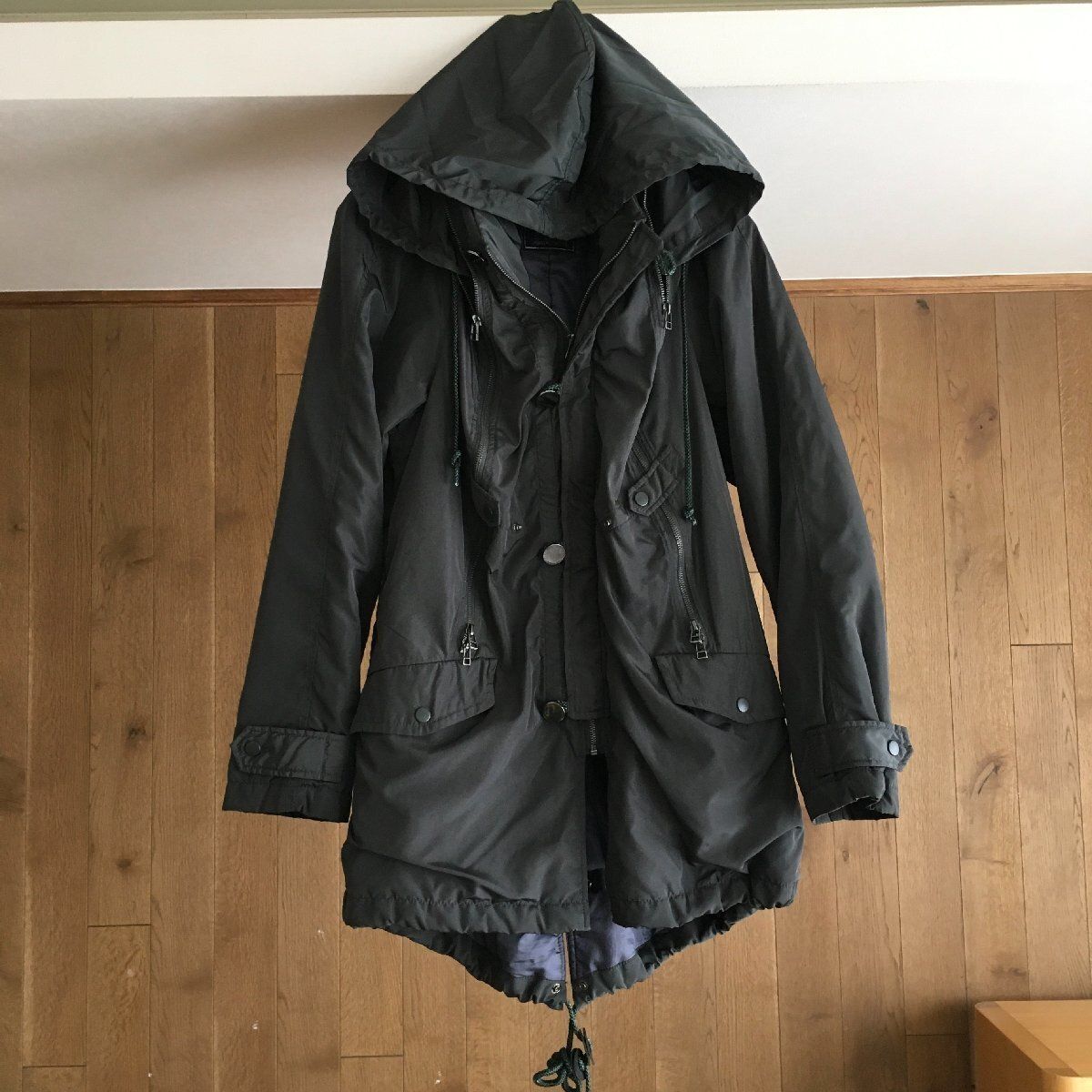 FINAL HOME ファイナルホーム　多重ジップ　モッズコート FINAL HOME ファイナルホームFINAL ジップデザインナイロン