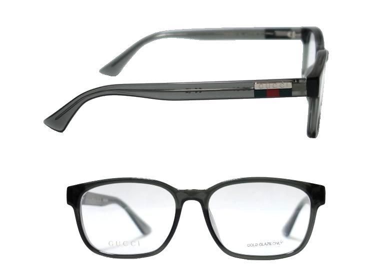 グッチ メガネ フレーム グレー／グレー GG0749OA-004 Gucci™ GG0749OA 004 56 Gray Eyeglasses