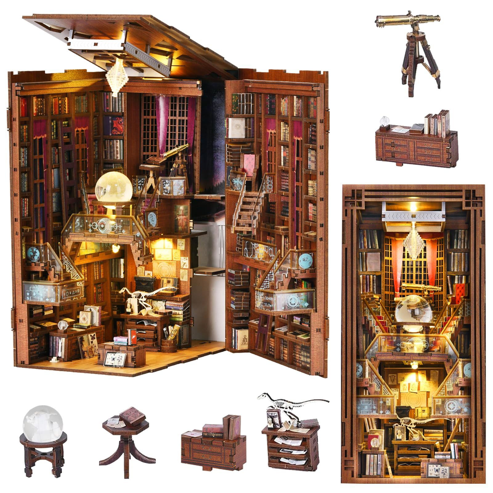 公式】蓮花楼 木製立体パズル 公式】蓮花楼 木製立体パズル Amazon