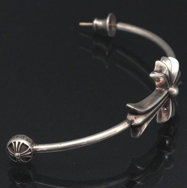 CHROME HEARTS 銀座店 クロムハーツ スキニー タイニーCHクロス フープ