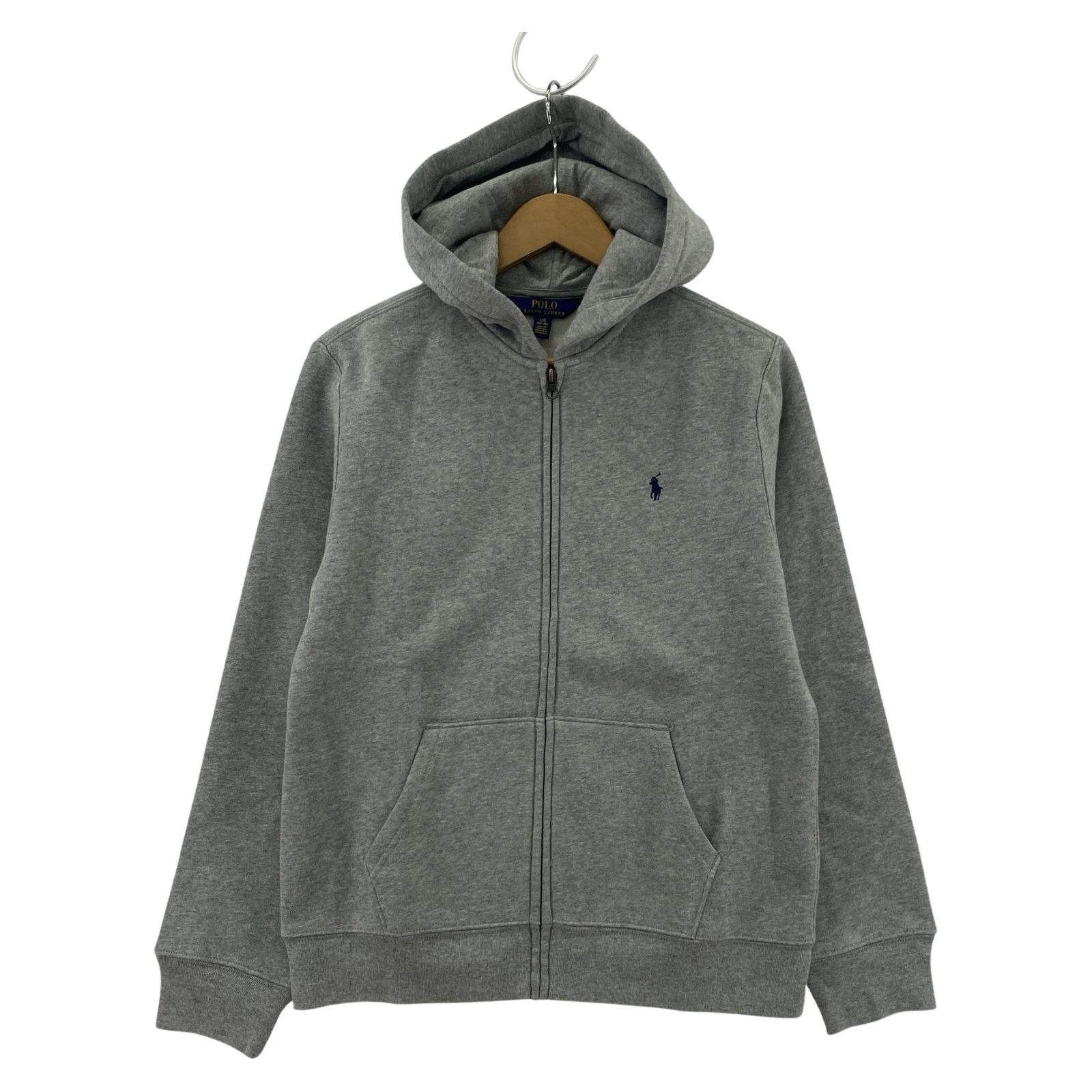 POLORalphLauren 刺繍ロゴ　裏起毛　ジップアップパーカー POLO RALPH LAUREN ポロ ラルフ ローレン 裏起毛 ワンポイント