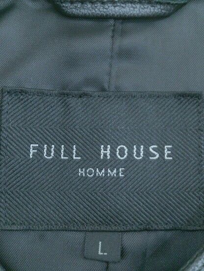 FULL HOUSE HOMME フルハウスオム ライダース ジャケット P
