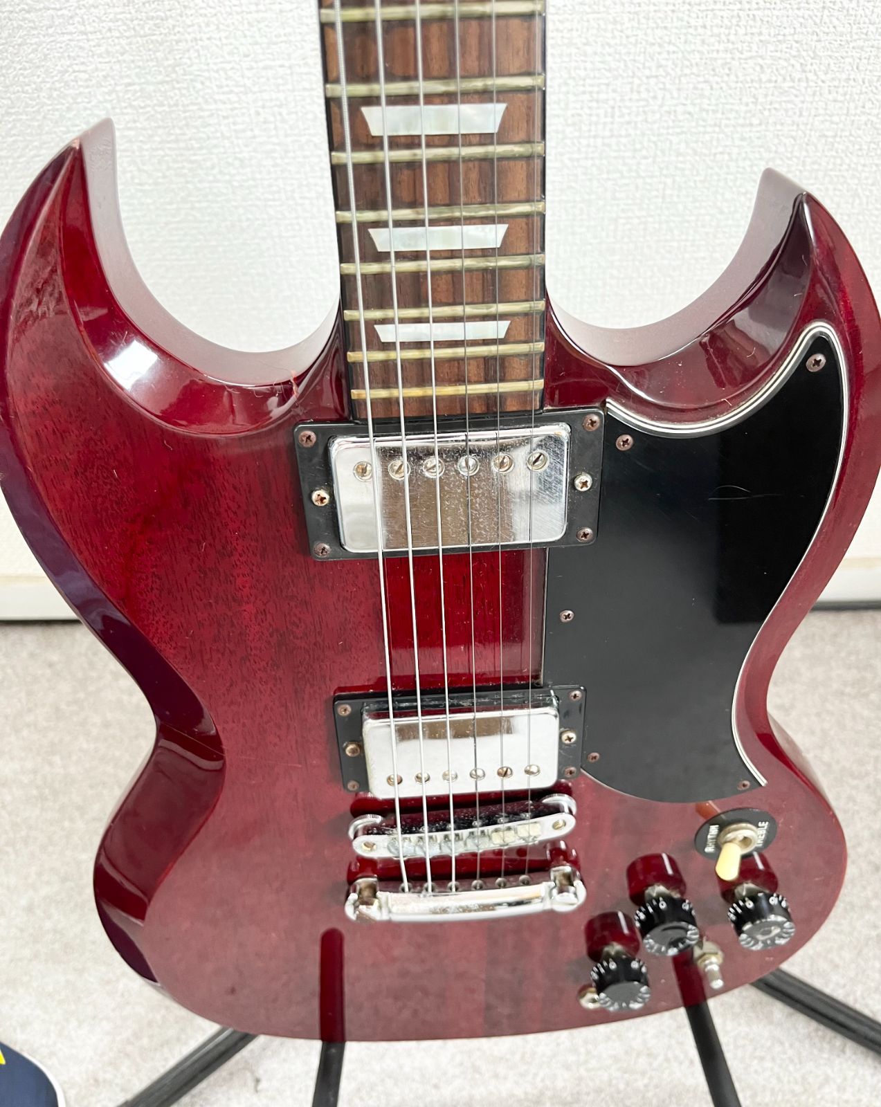 Navigator SGタイプ エレキギター ナビゲーター 日本製 高級モデル Navigator SGタイプ エレキギター ハードケース付き（国産