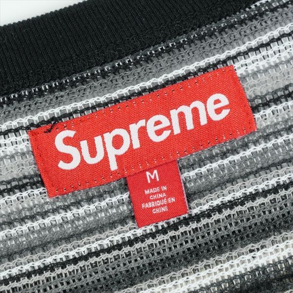 Size【M】 SUPREME シュプリーム 25SS Open Knit Football Top Black