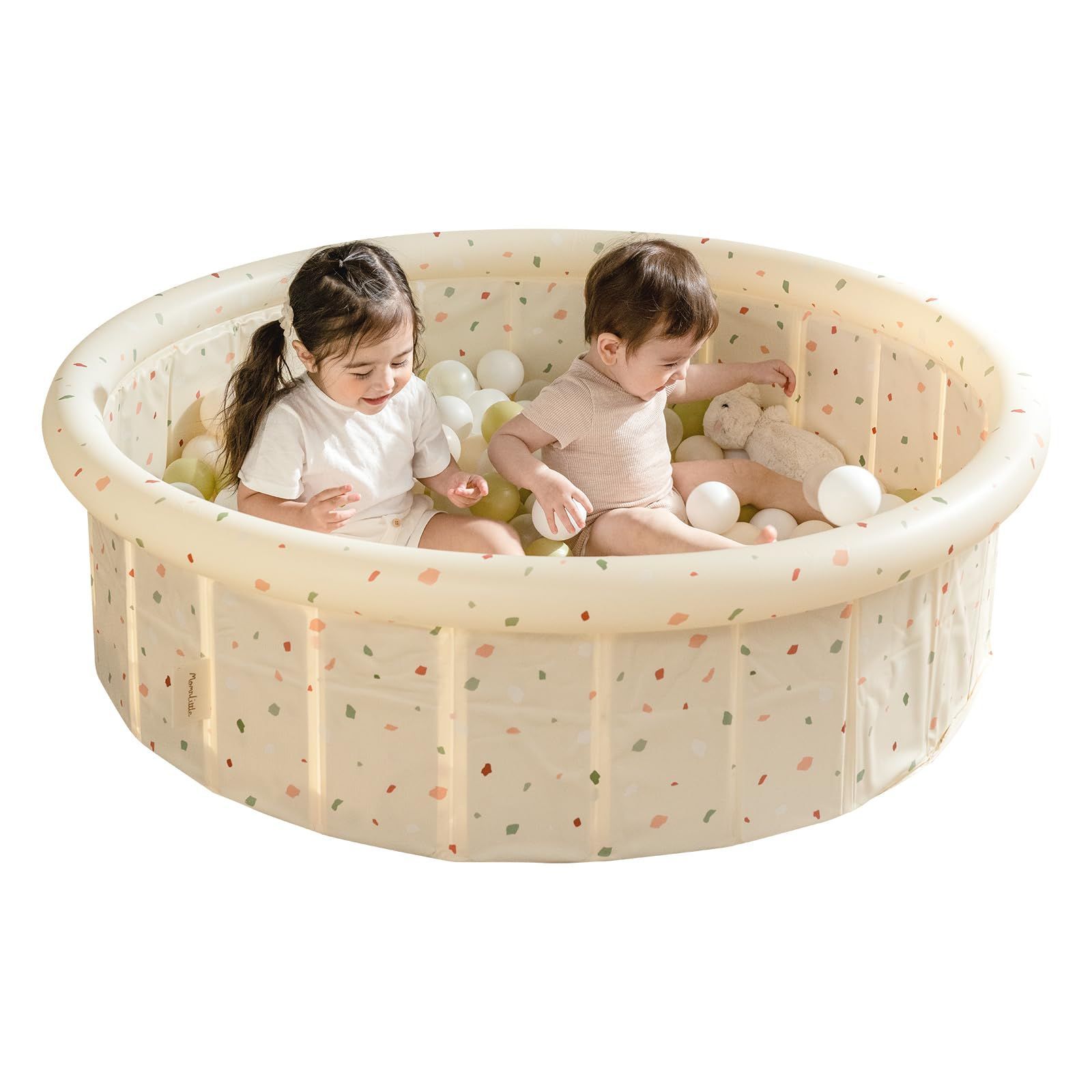 ボールプール 折り畳み プール キッズプール ビニールプール 水遊び 砂遊び Momnlittle Lサイズ 直径120cm