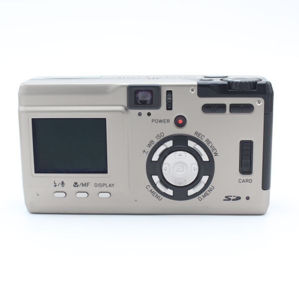 □美品□ CONTAX コンタックス TVS DIGITAL シルバー 元箱