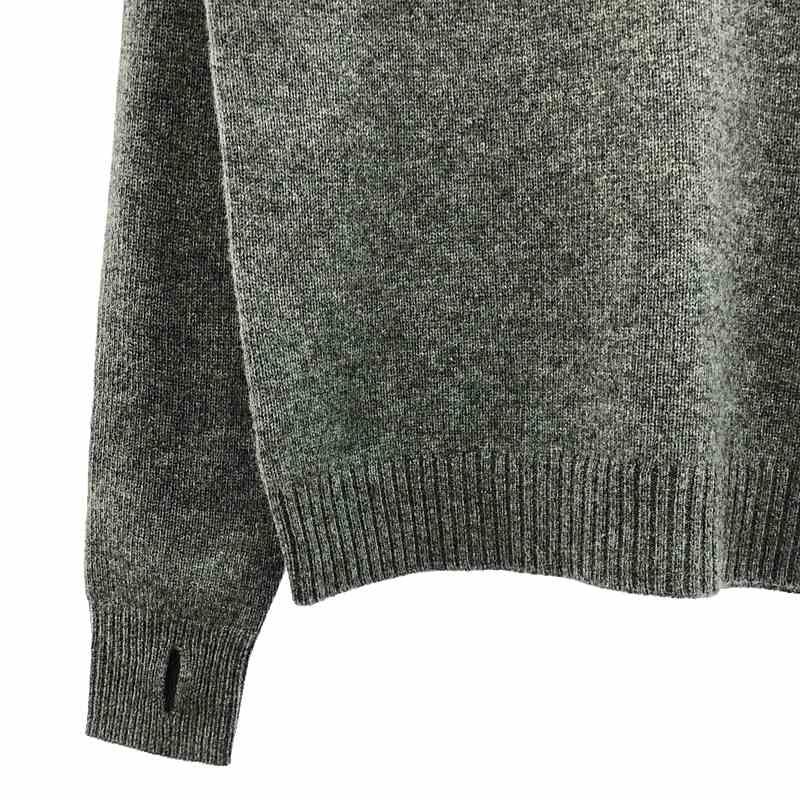 ANYA HINDMARCH / アニヤハインドマーチ | × UNIQLO / ユニクロ cashmere 100％ / カシミヤ ニット プルオーバー | M | グレー | レディース ANYA HINDMARCH / アニヤハインドマーチ | × UNIQLO / ユニクロ