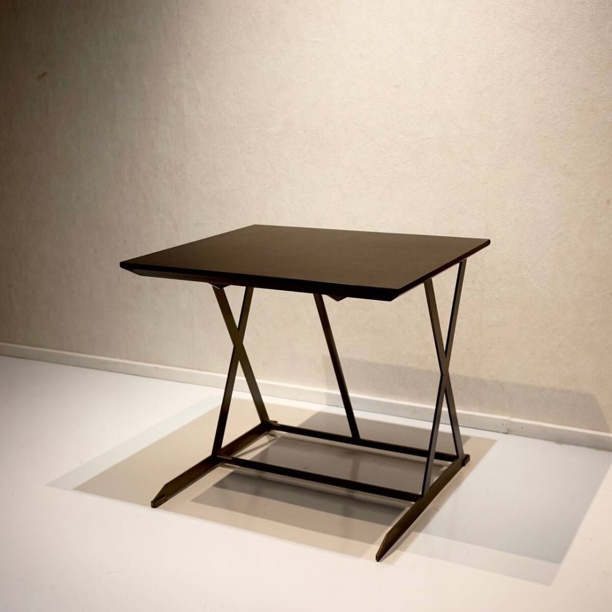 IDC大塚家具 エルバイタリア erba Italia ノルド Nord サイドテーブル コーヒーテーブル イタリア製 オーク材 天然木 ブラック モダン