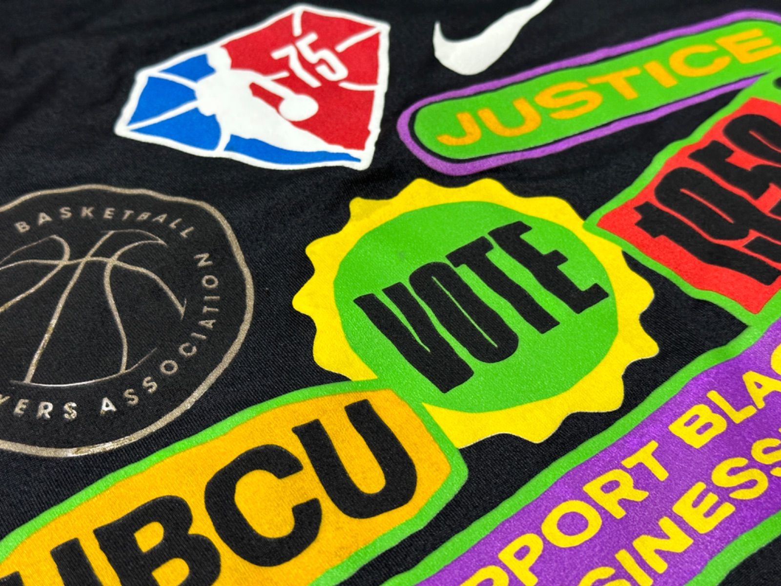 NIKE - NBAナイキBLM 選手支給品シューティングシャツLサイズ NBAナイキBLM BLACK LIVES MATTER選手支給品シューティング