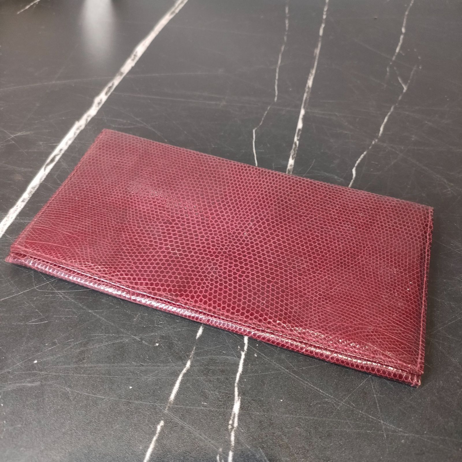 【ヴィンテージ】◇エルメス◇ リザードレザー / レッド / 二つ折り 長札入れ 楽天市場】【財布】HERMES エルメス ヴィンテージ 長札入れ 2