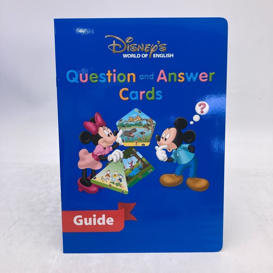 DWE ディズニーワールドファミリー 両面トークアロング・Q＆A