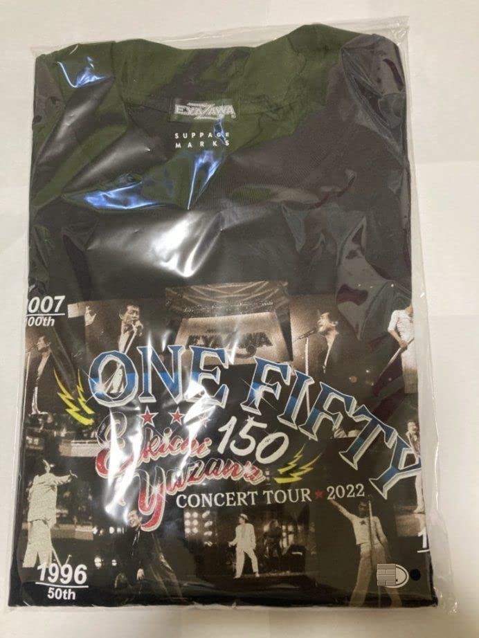 【矢沢永吉】ワイドTシャツ（ONE FIFTY2022）BUDOKAN150XL EIKICHI YAZAWA CONCERT TOUR 2022 ～ONE FIFTY～」グッズ発売の
