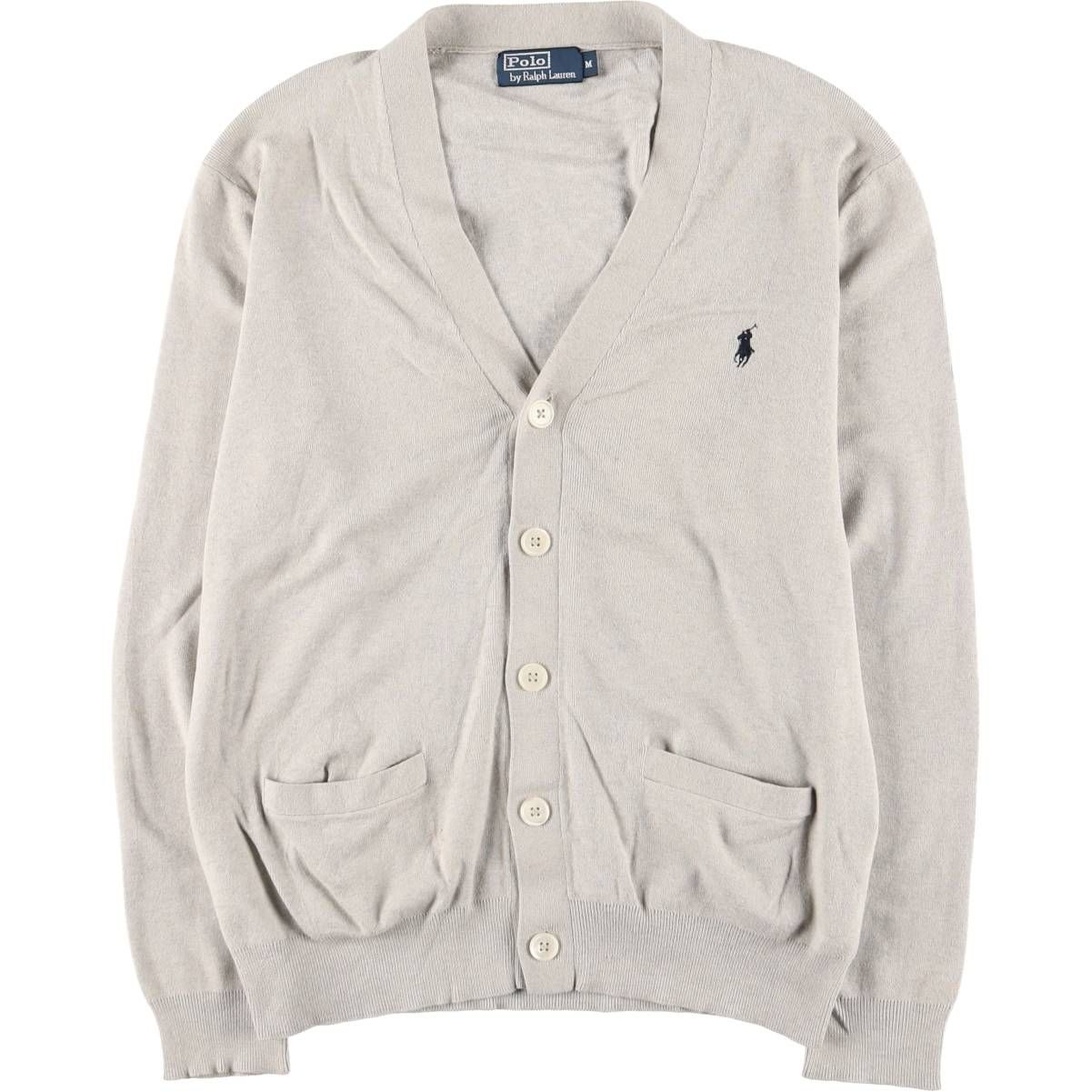 【状態◯】ポロ ラルフローレン コットン 厚手 ニット カーディガン 古着 楽天市場】90s Polo Ralph Lauren Wool Knit Cardigan 赤 M ポロ