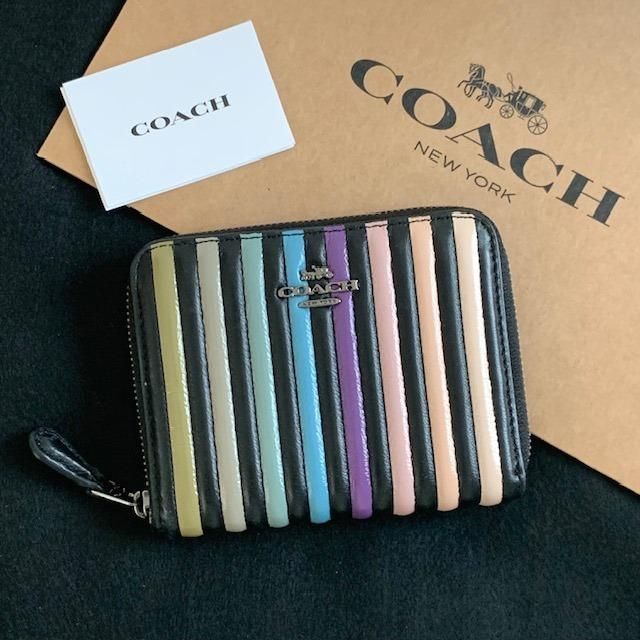 コーチ 財布 レインボー オンブレ キルティング COACH RESERVE/67120-GMM2