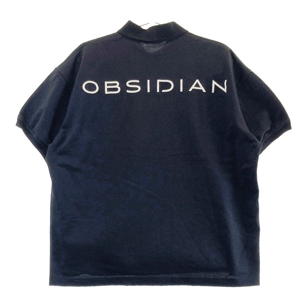 OBSIDIAN  オブシディアン　ゴルフ　ポロシャツ　M OBSIDIAN オブシディアン 半袖 ポロシャツ M ゴルフ メンズ