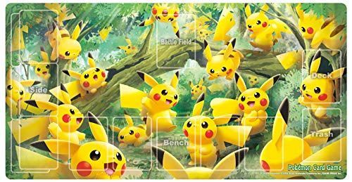 ポケモンカードゲーム ラバープレイマット ピカチュウの森 【公式通販】