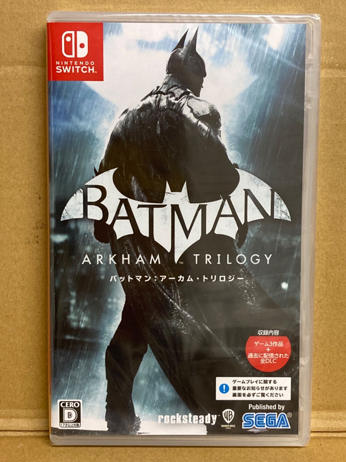 20【未開封品】Nintendo Switch BATMAN ARKHAM TRILOGY バットマン