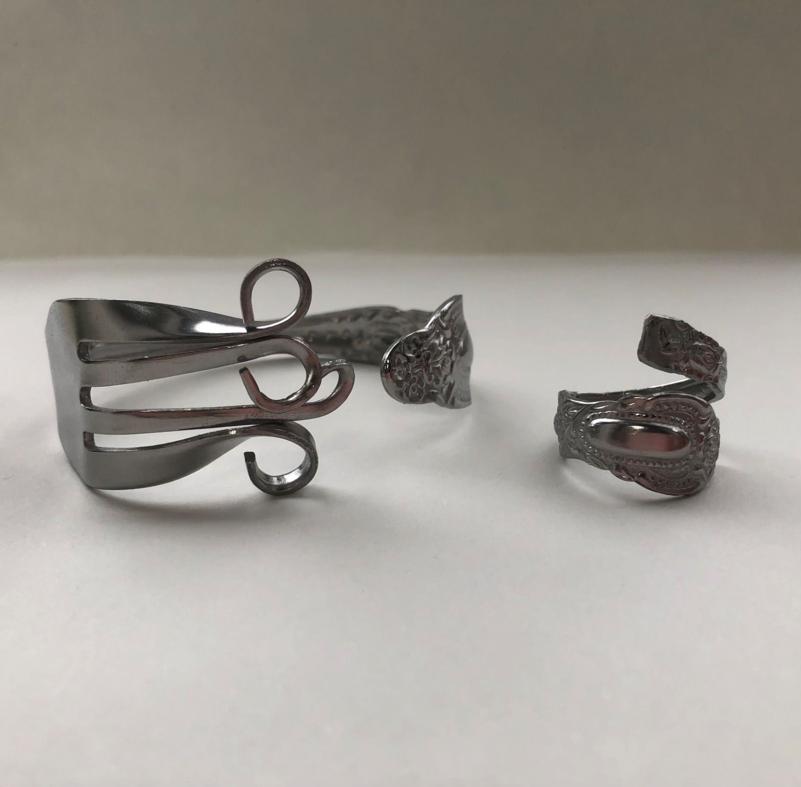 フォークバングル　スプーンリングセット スプーンリング バングル セット カトラリーアクセサリー バター