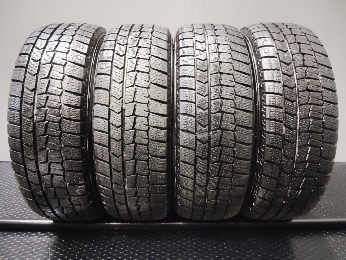 DUNLOP WINTER MAXX WM02 195 65R15 15インチ スタッドレス 4本 22年製 バリ溝 プリウス カローラ ストリーム ノア ウィッシュ等 KTM509